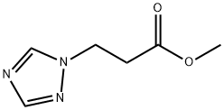 METHYL-3-(1H-1,2,4-TRIAZOLE-1-YL)-PROPIONATE Struktur