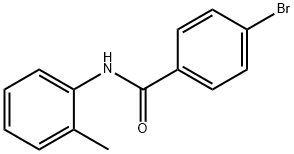 4-bromo-N-(2-methylphenyl)benzamide Struktur