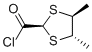 1,3-Dithiolane-2-carbonylchloride,4,5-dimethyl-,[4S-(2alpha,4alpha,5beta)]-(9CI) Struktur