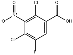 2,4-Dichloro-5-fluoro-3-nitrobenzoic acid|2,4-二氯-5-氟-3-硝基苯甲酸