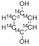 HYDROQUINONE, [14C(U)] Struktur