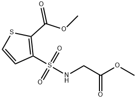 Methyl 3-[(methoxycarbonylmethyl)sulfamoyl]thiophene-2-carboxylate