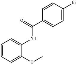 4-bromo-N-(2-methoxyphenyl)benzamide Struktur