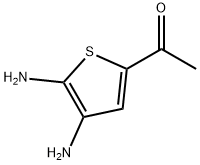 Ethanone, 1-(4,5-diamino-2-thienyl)- (9CI) Struktur