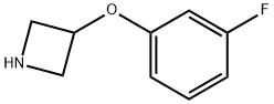 3-(3-fluorophenoxy)azetidine Struktur