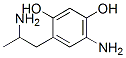 5-amino-2,4-dihydroxy-alpha-methylphenylethylamine Struktur