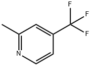 2-Methyl-4-(trifluoromethyl)pyridine Struktur