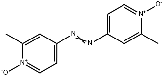 1,1'-DIOXIDE-4,4'-AZODI-2-PICOLINE Struktur