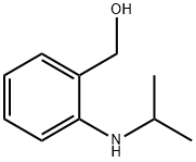 2-[(1-METHYLETHYL)AMINO]BENZYL ALCOHOL Struktur