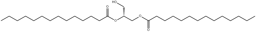 2 3-DIMYRISTOYL-SN-GLYCEROL* Struktur