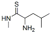 Pentanethioamide,  2-amino-N,4-dimethyl- Struktur