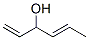 1,4-Hexadien-3-ol Struktur