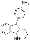 5-(4-aminophenyl)-2,3,4,4a,5,9b-hexahydro-1H-indeno(1,2-b)pyridine Struktur