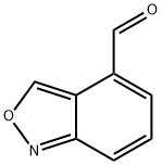 2,1-Benzisoxazole-4-carboxaldehyde (9CI) Struktur