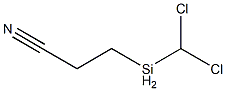 2-CYANOETHYLMETHYLDICHLOROSILANE Struktur