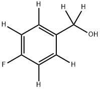 4-Fluorobenzyl-d6 Alcohol Struktur