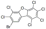 MONOBROMO-HEXACHLORODIBENZOFURAN Struktur