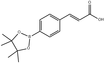 (E)-3-(4-(4,4,5,5-Tetramethyl-1,3,2-dioxaborolan-2-yl)phenyl)acrylic acid price.