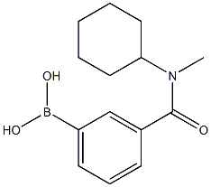 3-(Cyclohexyl(Methyl)carbaMoyl)phenylboronic acid Struktur