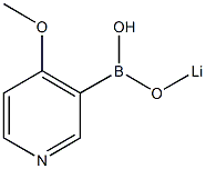 MonolithiuM 4-Methoxypyridine-3-boronate Struktur