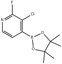 3-クロロ-2-フルオロピリジン-4-ボロン酸ピナコールエステル price.