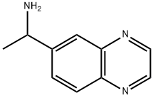 1-(Quinoxalin-6-yl)ethanamine Struktur