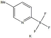 Potassium 5-methylpyridine-2-trifluoroborate Struktur