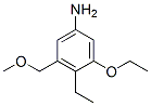 Benzenamine, 3-ethoxy-4-ethyl-5-(methoxymethyl)- (9CI) Struktur