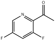 1-(3,5-difluoropyridin-2-yl)ethanone Struktur