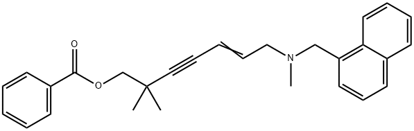 Hydroxy Terbinafine Benzoate Struktur