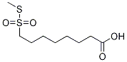 8-Methanethiosulfonyl-octanoic Acid Struktur