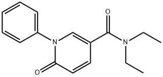 5-(N,N-DIETHYLCARBOXAMIDE)-1-PHENYLPYRIDIN-2(1H)-ONE Struktur