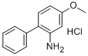 6-PHENYL-M-ANISIDINE HYDROCHLORIDE Struktur