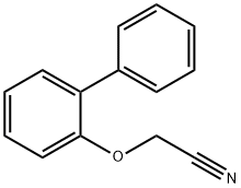 (Biphenyl-2-yloxy)-acetonitrile Struktur