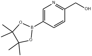 (5-(4,4,5,5-TetraMethyl-1,3,2-dioxaborolan-2-yl)pyridin-2-yl)Methanol Struktur