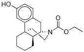 N-Desmethyl N-Ethoxycarbonyl Dextrorphan Struktur