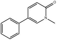 1-Methyl-5-phenyl-1,2-dihydro-2-oxopyridine Struktur