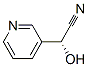 3-Pyridineacetonitrile,alpha-hydroxy-,(alphaR)-(9CI) Struktur