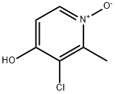 4-Pyridinol,  3-chloro-2-methyl-,  1-oxide Struktur