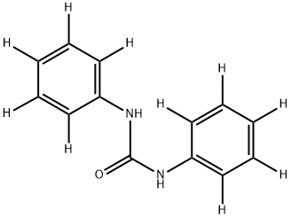 N,N′-DIPHENYLUREA D10 Struktur