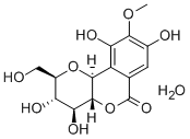 BERGENIN MONOHYDRATE, 98 Struktur