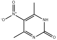 4,6-diMethyl-5-nitropyriMidin-2-ol Struktur