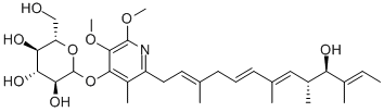 glucopiericidin B Struktur