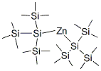 Bis[tris(trimethylsilyl)silyl]zinc Struktur