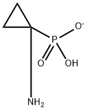 1-aminocyclopropanephosphonate Struktur