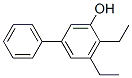 4,5-Diethylbiphenyl-3-ol Struktur