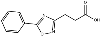 3-(5-phenyl-1,2,4-oxadiazol-3-yl)propanoic acid Struktur