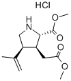 KAINIC ACID DIMETHYL ESTER HYDROCHLORIDE Struktur