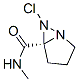 1,6-Diazabicyclo[3.1.0]hexane-5-carboxamide,6-chloro-N-methyl-,(1-alpha-,5-alpha-,6-alpha-)-(9CI) Struktur