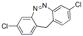 3,8-Dichloro-11H-dibenzo[c,f][1,2]diazepine Struktur